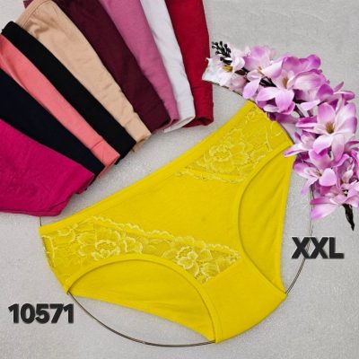 فروش عمده ⚜️شورت نخی جلو دانتل کیفیت عالی⚜️ کدb_10571 - شورت زنانه عمده