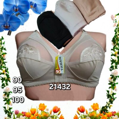 فروش عمده ⚜️سوتین زیرنخی گلدوزی باریک رستمی اعلاء⚜️ کدb_21432 - سوتین زنانه عمده