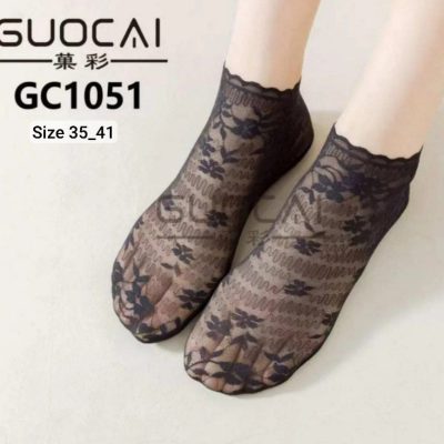 خرید عمده جوراب گیپور خارجی GUOCAI زنانه - جوراب زنانه عمده