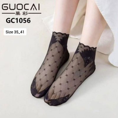خرید عمده جوراب گیپور خارجی GUOCAI زنانه - جوراب زنانه عمده