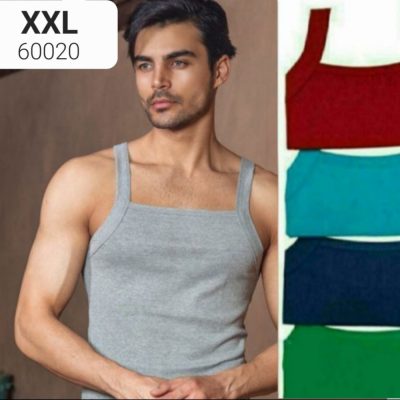 فروش عمده زیرپوش مردانه یقه خشتی رنگبندی متنوع - زیر پوش مردانه عمده