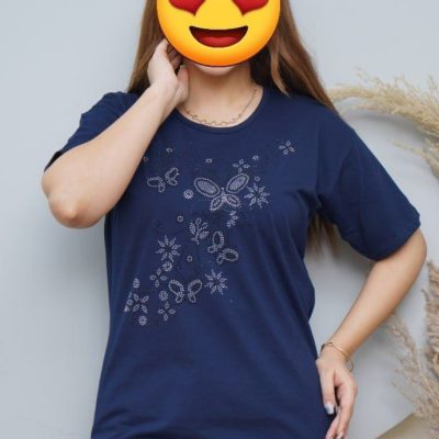 خرید عمده تیشرت پنبه - تاپ و تیشرت زنانه عمده
