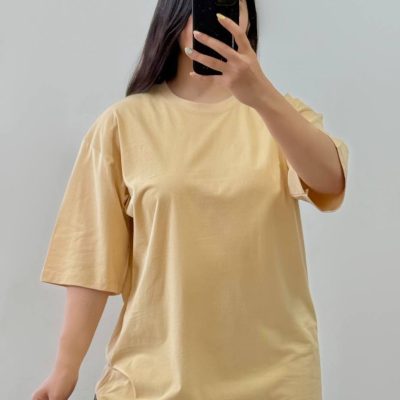 فروش عمده تیشرت لانگ زنانه سوپر پنبه - تاپ و تیشرت زنانه عمده