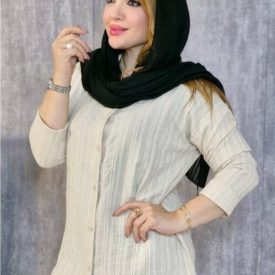 خرید عمده مانتو جلو دکمه - مانتو زنانه عمده