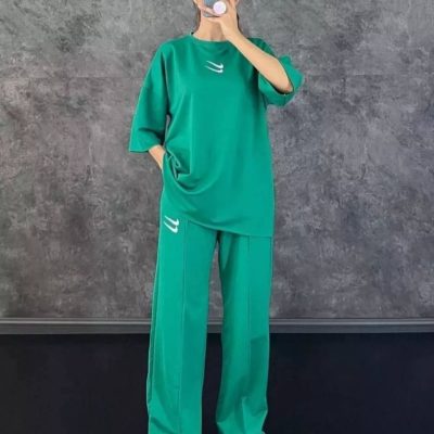 خرید عمده تیشرت شلوار دبل نایک - ست تیشرت شلوار زنانه عمده