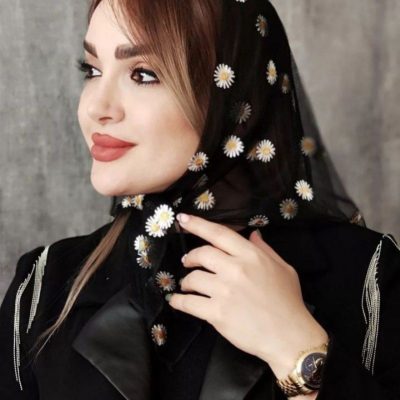 خرید عمده مینی اسکارف بابونه - شال و روسری زنانه عمده