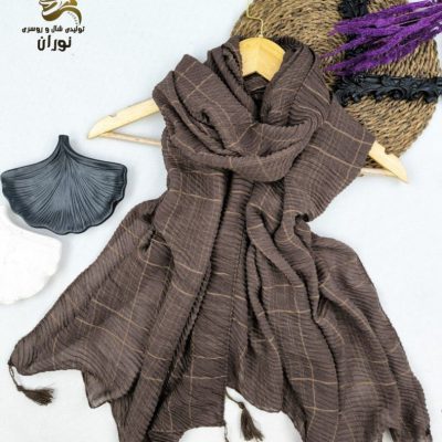 خرید عمده شال نخی اسپان طرح زارا اعلاء - شال و روسری زنانه عمده