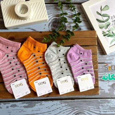 خرید عمده جوراب مچی ریزبافت رینگی شیشه ای اعلاء بچه گانه - جوراب دخترانه عمده