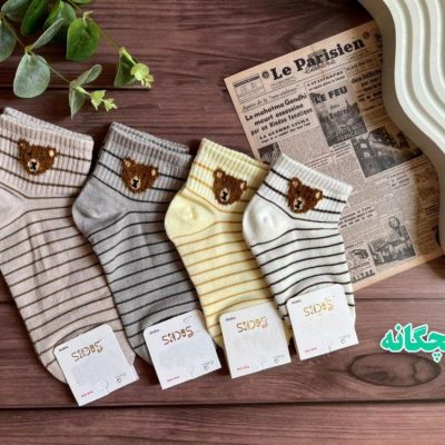خرید عمده جوراب مچی ریزبافت کش انگلیسی اعلاء بچه گانه - جوراب پسرانه عمده