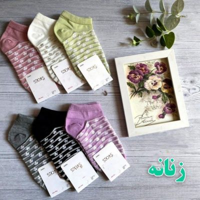 خرید عمده جوراب مچی ریزبافت رینگی شیشه ای اعلاء زنانه - جوراب زنانه عمده