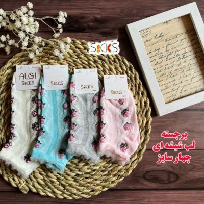 خرید عمده جوراب مچی ریزبافت پنجه روسو اعلاء بچه گانه - جوراب دخترانه عمده