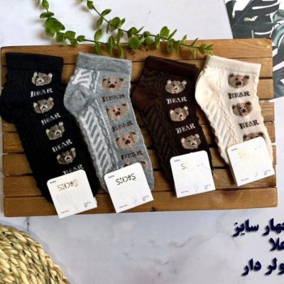 خرید عمده جوراب مچی ریزبافت پنجه روسو اعلاء بچه گانه - جوراب دخترانه عمده
