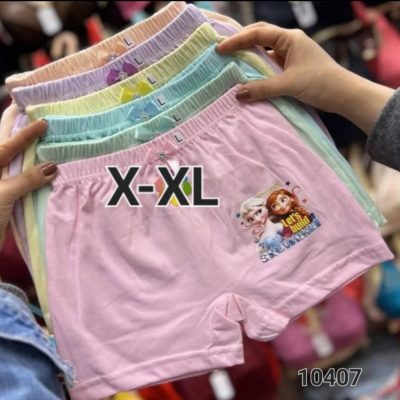 فروش عمده شورت پادار دخترانه نخی اعلا - شورت دخترانه عمده