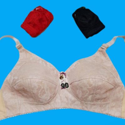 فروش عمده سوتین مخمل فنردار a 21387 - سوتین زنانه عمده