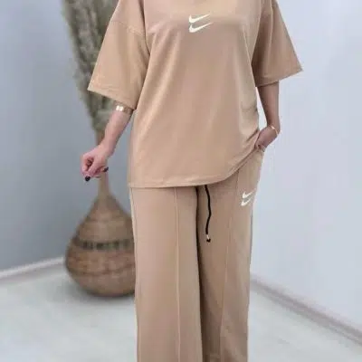 خرید عمده تیشرت شلوار دبل نایک - ست تیشرت شلوار زنانه عمده