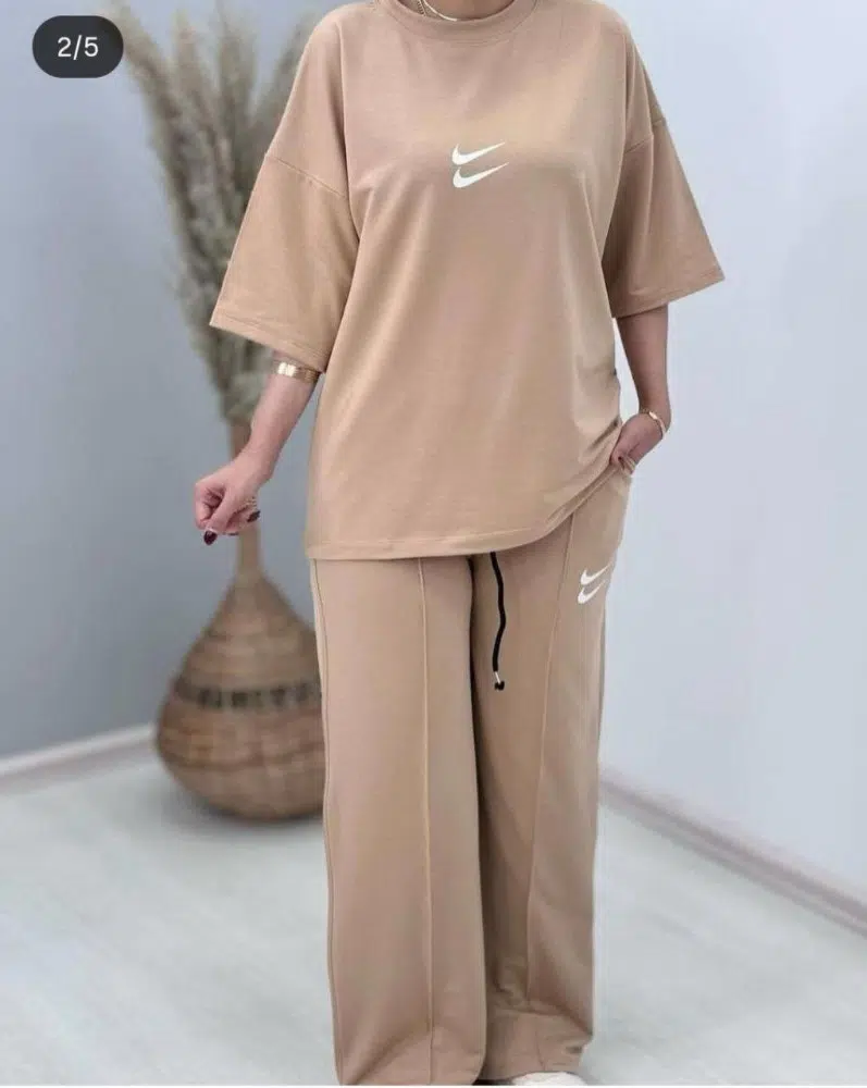 خرید عمده تیشرت شلوار دبل نایک - ست تیشرت شلوار زنانه عمده