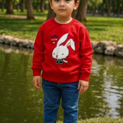 فروش عمده بلوز تک نقلی پسرانه دخترانه خرگوش - بلوز تک دخترانه عمده