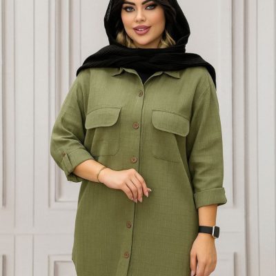 فروش عمده تونیک مانتویی زنانه - تونیک زنانه عمده
