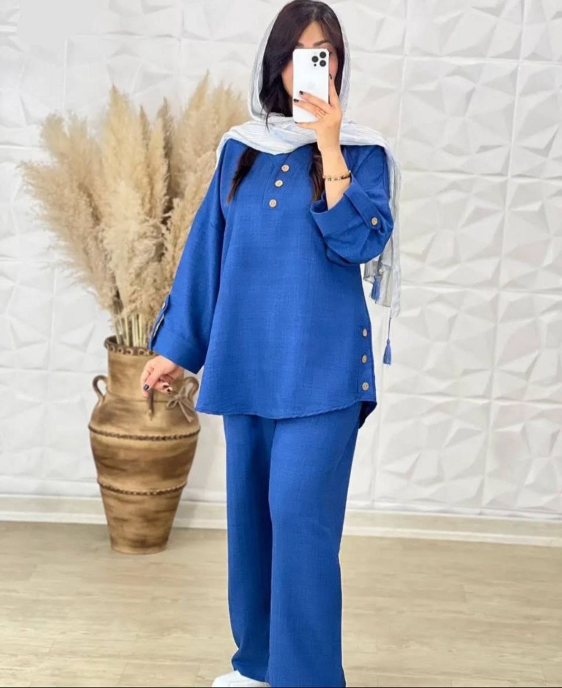 فروش عمده ست شومیز شلوار زنانه مدل ندا - شومیز زنانه عمده