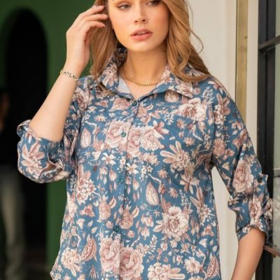 فروش عمده 🔥 شومیز زنانه آستین گت - شومیز زنانه عمده
