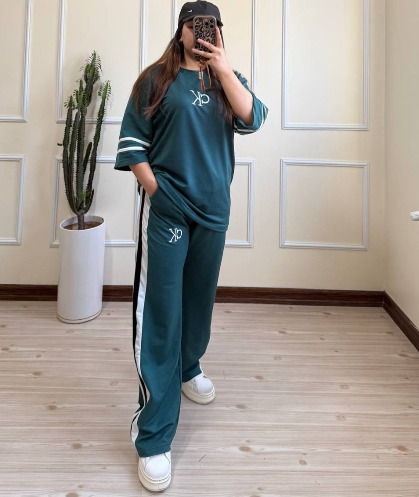فروش عمده 😍 ست تیشرت شلوار زنانه ریلکس - ست تیشرت شلوار زنانه عمده