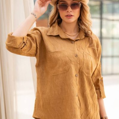 فروش عمده 🔥 شومیز زنانه پیراهنی v - شومیز زنانه عمده