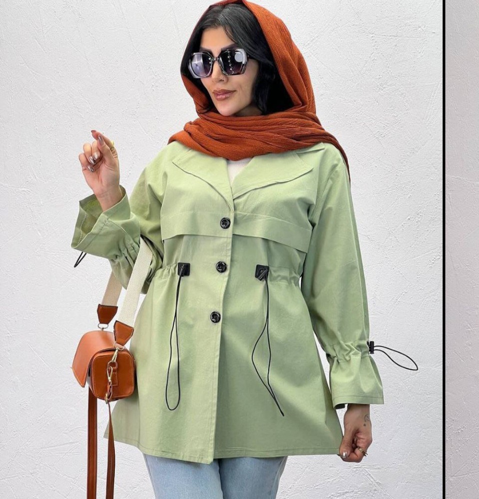 فروش عمده مانتو زنانه مدل گلچین - مانتو زنانه عمده