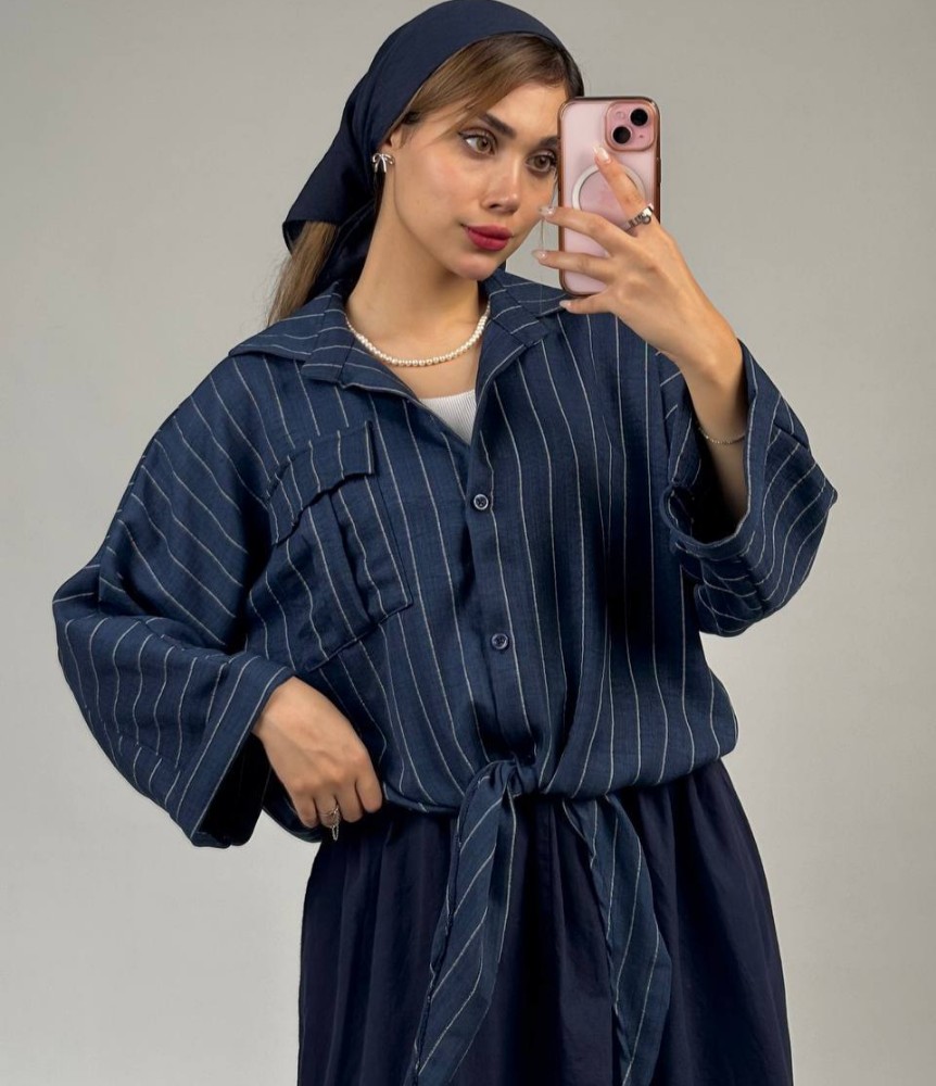 فروش عمده شومیز زنانه گره ای - شومیز زنانه عمده