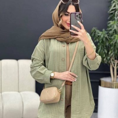 فروش عمده ست شومیز مانتویی زنانه پاستیلی - شومیز زنانه عمده