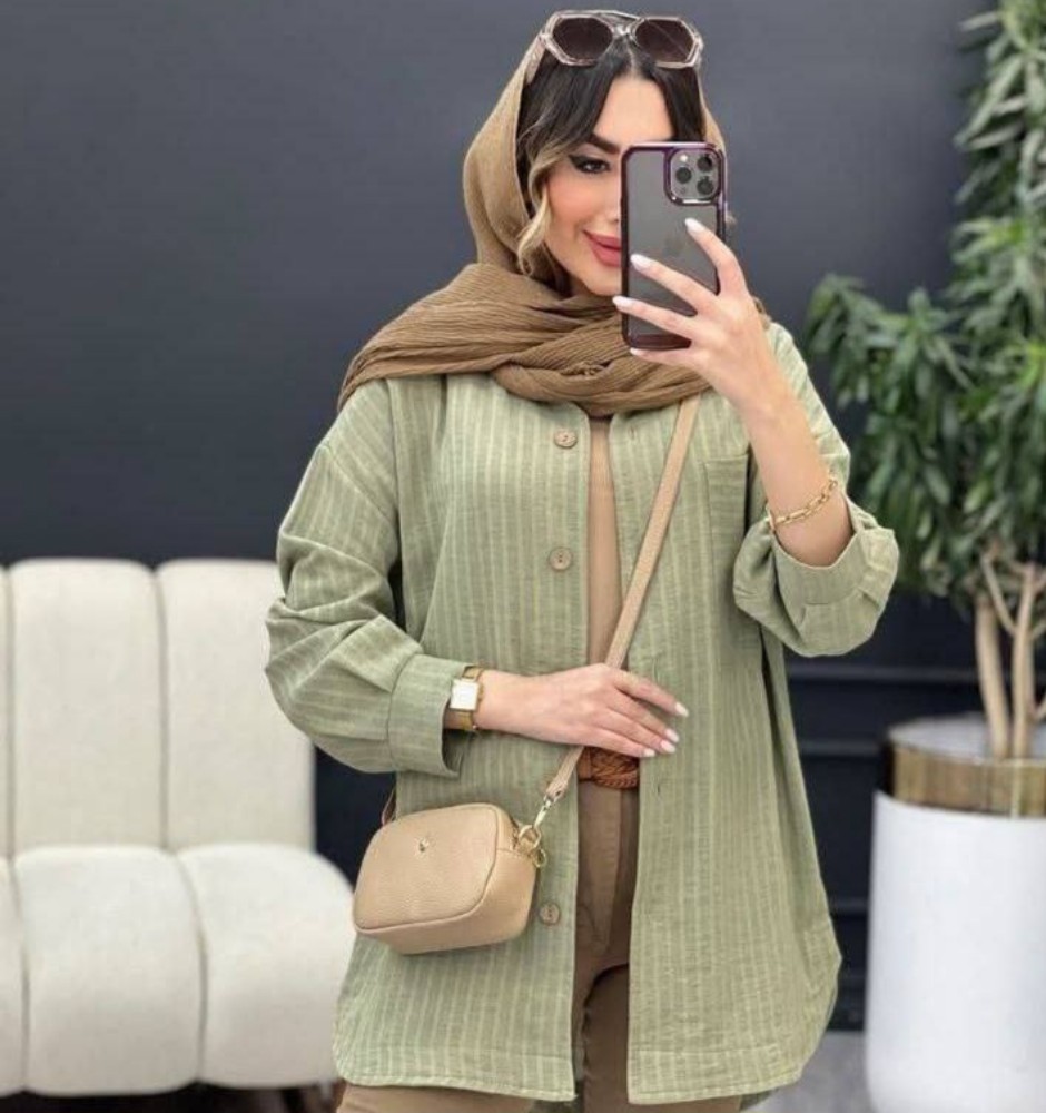 فروش عمده ست شومیز مانتویی زنانه پاستیلی - شومیز زنانه عمده