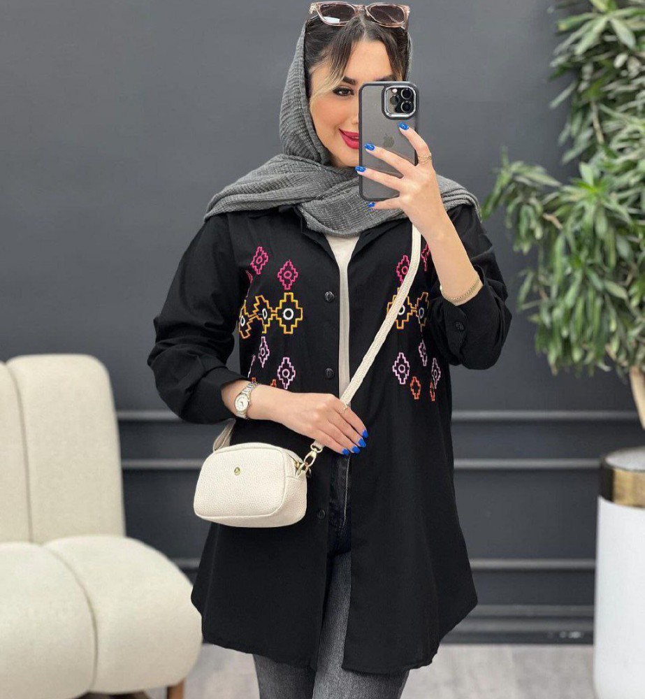 فروش عمده شومیز زنانه مدل ستاره - شومیز زنانه عمده