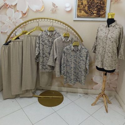 فروش عمده ست شومیز شلوار زنانه گازوییلی - شومیز زنانه عمده