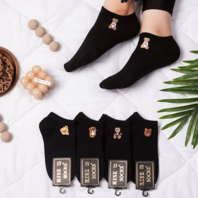 فروش عمده جوراب مچی زنانه خارجی RISE SOCKS - جوراب زنانه عمده
