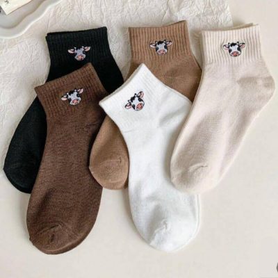 فروش عمده جوراب مچی زنانه خارجی RISE SOCKS - جوراب زنانه عمده