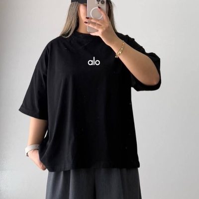 خرید عمده تیشرت لانگ alo - تاپ و تیشرت زنانه عمده