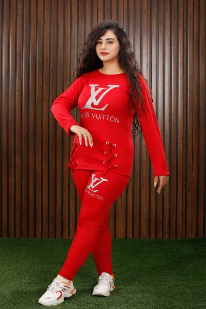 خرید عمده ست بلوز شلوار Lvبندی - ست تیشرت شلوار زنانه عمده