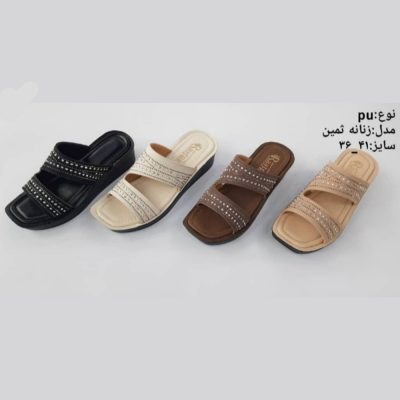 فروش عمده صندل زنانه مدل ثمین کد 130970