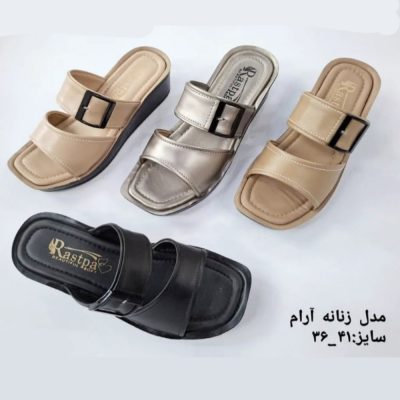 فروش عمده صندل زنانه مدل ثمین کد 130972