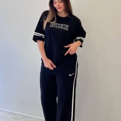 فروش عمده ست تیشرت شلوار نایک - ست تیشرت شلوار زنانه عمده