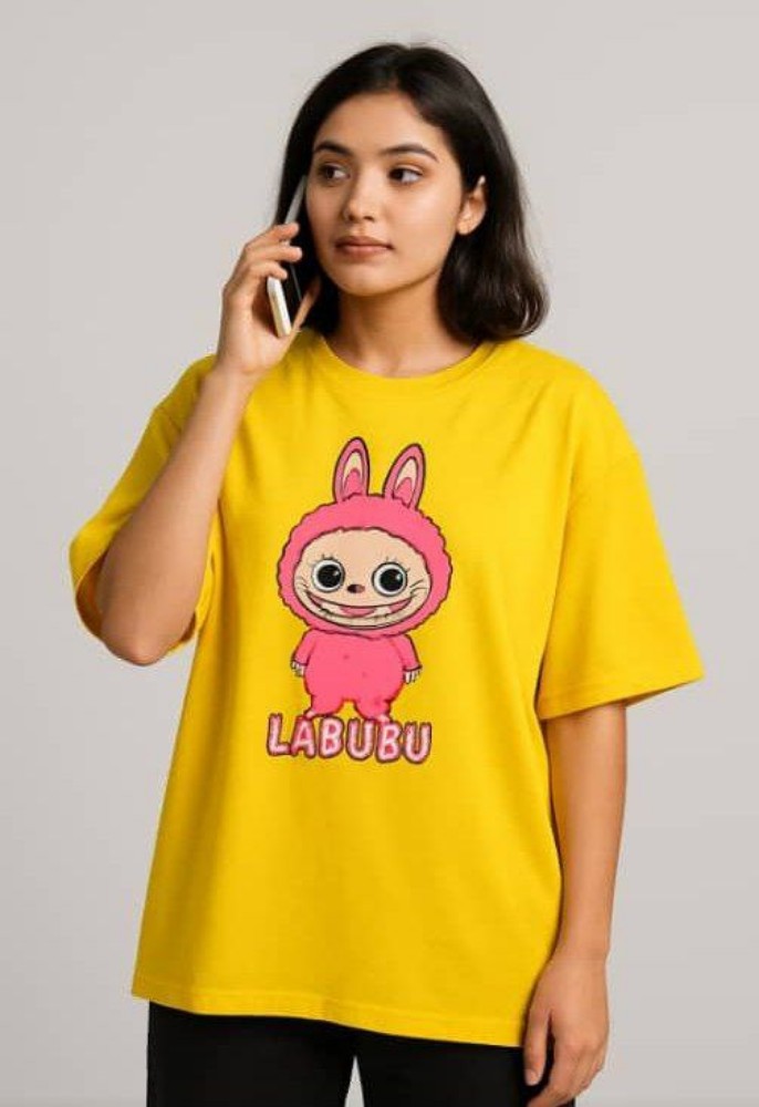 فروش عمده تیشرت باکسی لبوبو کد 132449