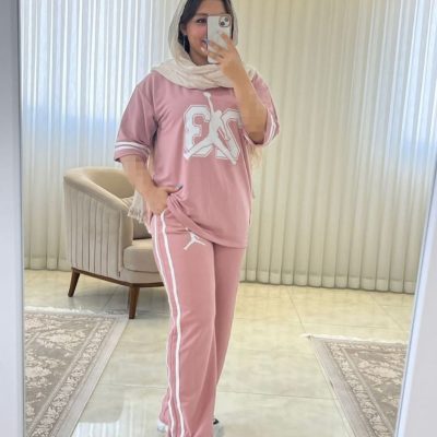 فروش عمده ست تیشرت شلوار کد 130733