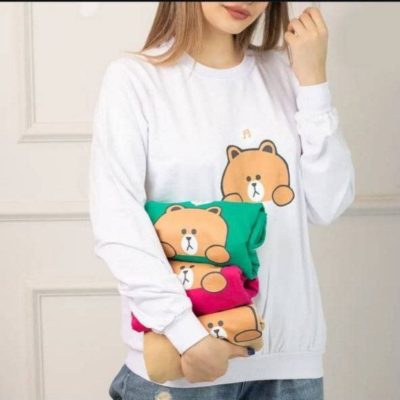 خرید عمده بلوز چاپی - تاپ و تیشرت زنانه عمده