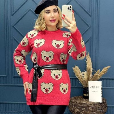 خرید عمده بلوز بافت خرسی - تاپ و تیشرت زنانه عمده