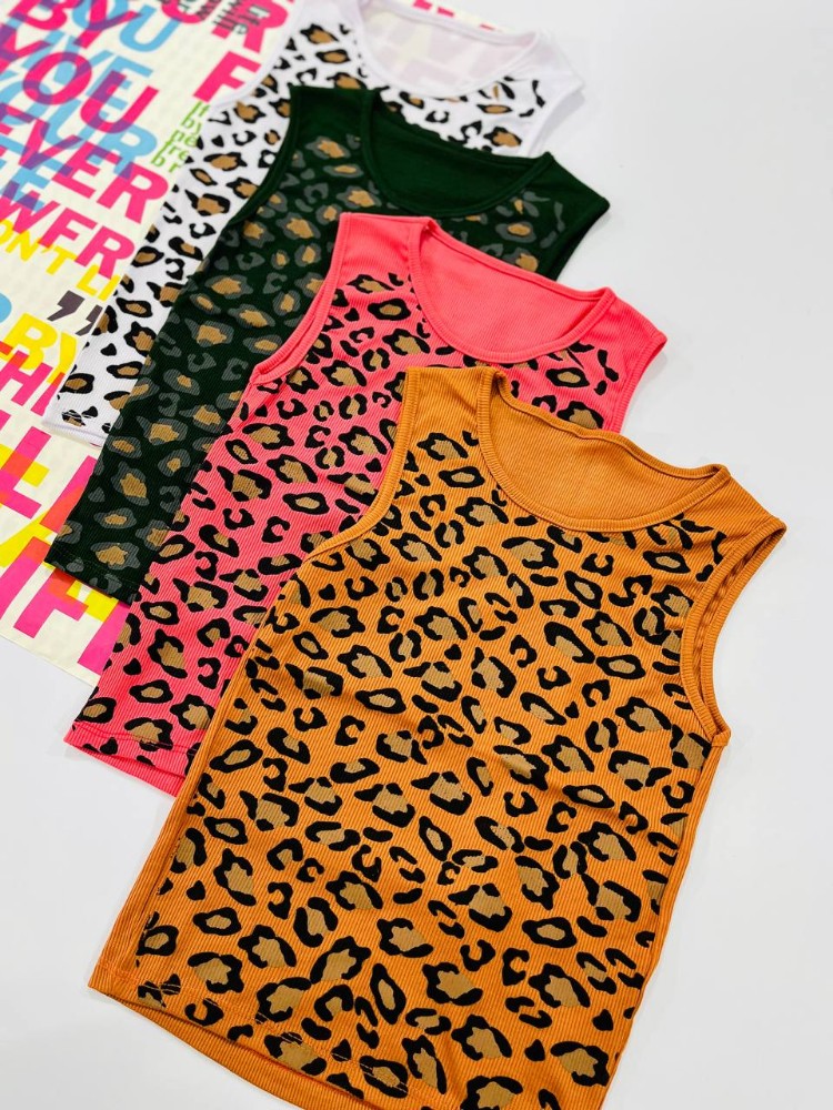 فروش عمده کراپ تمام چاپ پلنگی کد 132418