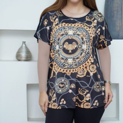 فروش عمده تیشرت زنانه چاپی - تاپ و تیشرت زنانه عمده