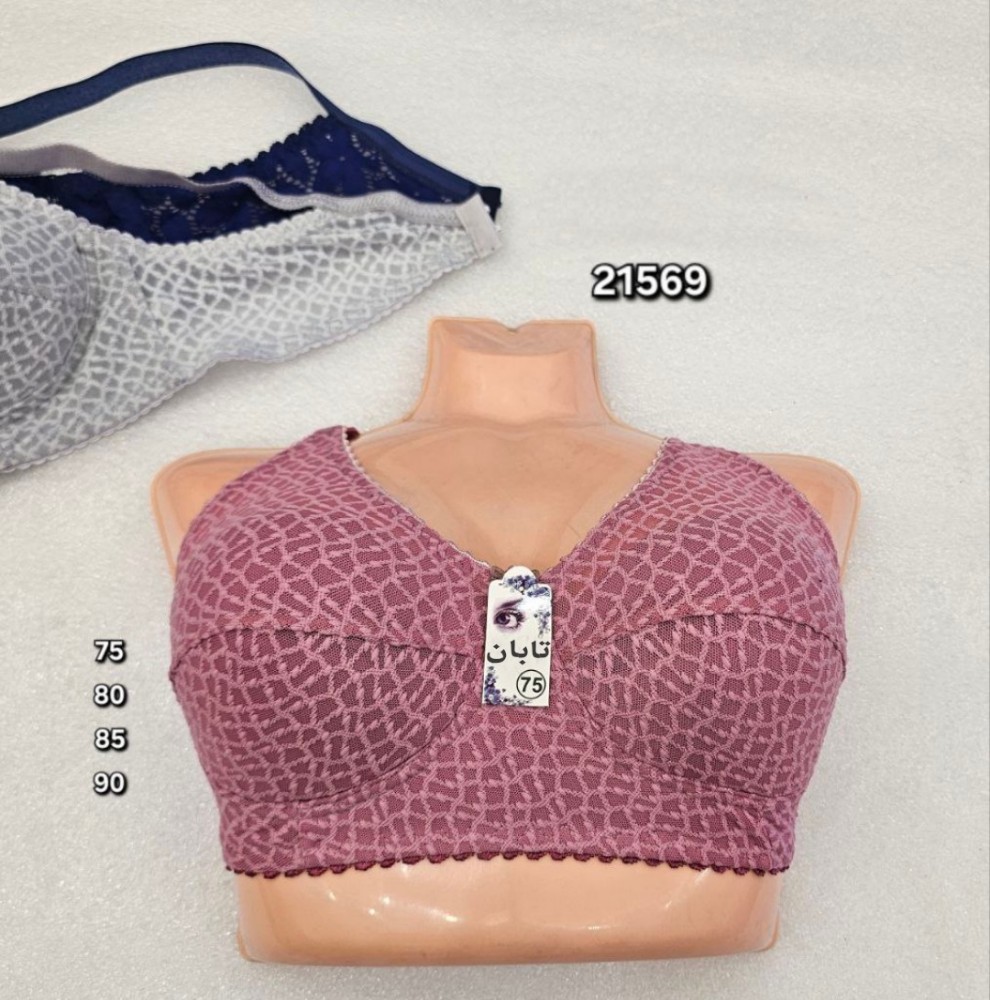 خرید عمده ️سوتین اسفنجی دانتل ️ کدa_21569 - سوتین زنانه عمده