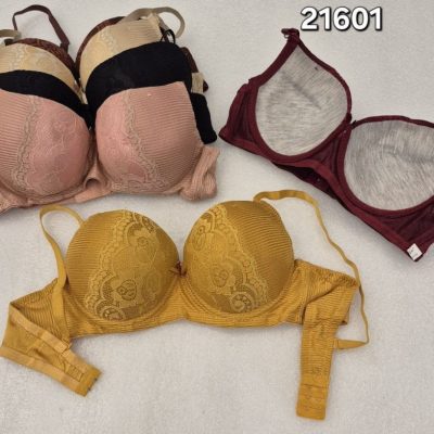 فروش عمده ️سوتین اسفنجی جکدار فنردار ️ کدb_21601 کد 130629