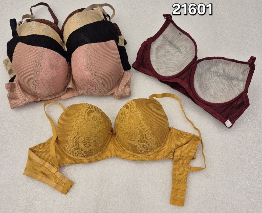 فروش عمده ️سوتین اسفنجی جکدار فنردار ️ کدb_21601 کد 130629