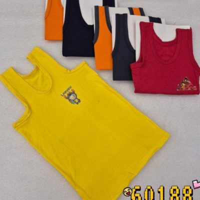 فروش عمده ️زیرپوش رکابی پسرانه ️ کد60188 کد 130633