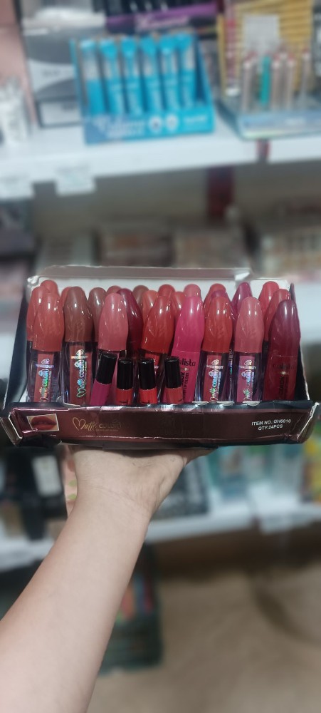 فروش عمده رژ مایع تستر دار برند کالیستا ️🫦 کد 130931